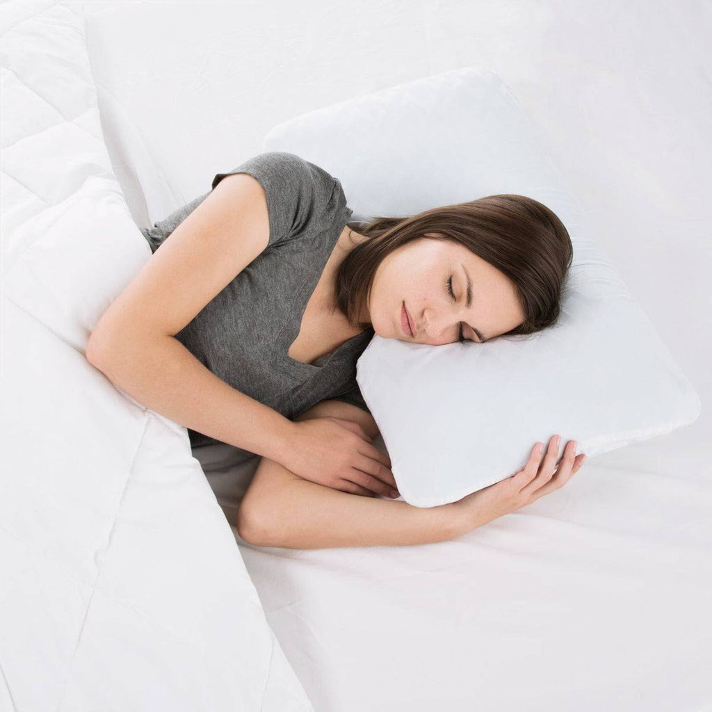 Shoulder Carbon Cool LT+Omniphase Pillow, side sleeper - Fosters Mattress