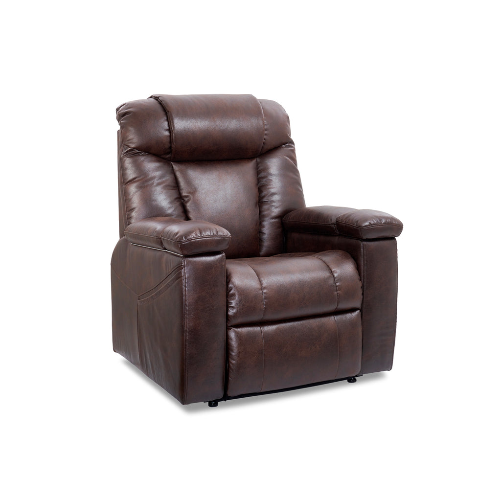 Rhodes lift chair recliner with Heat Wave Technology, seated - Fosters Mattress