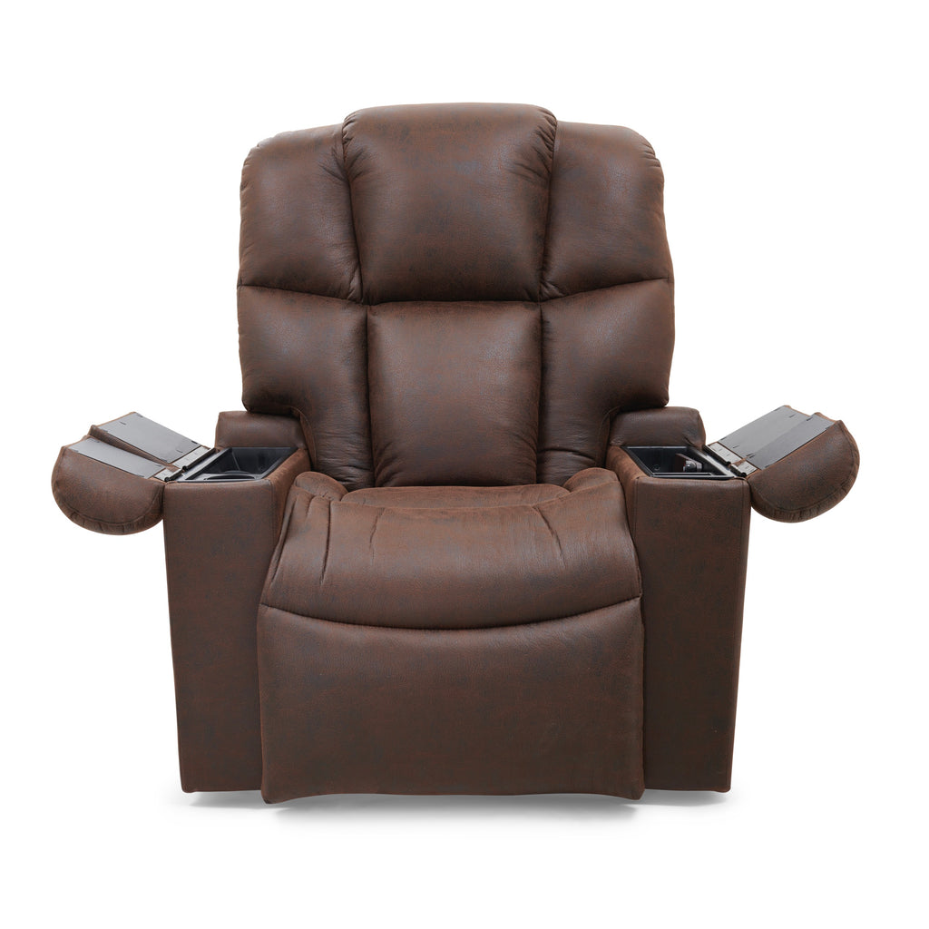 Rigel lift chair recliner with Heatwave Technology, arm storage - Fosters Mattress