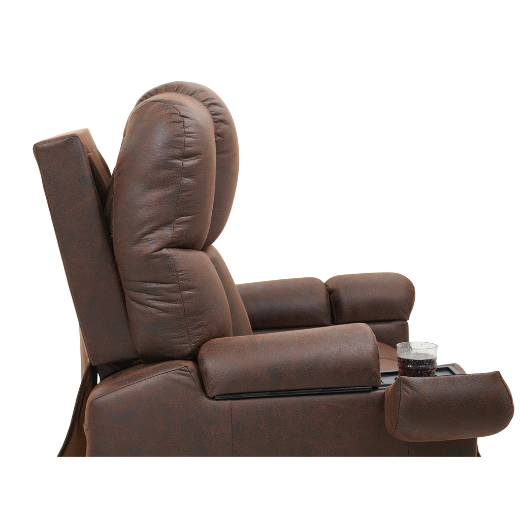 Rigel lift chair recliner with Heatwave Technology, sideview - Fosters Mattress