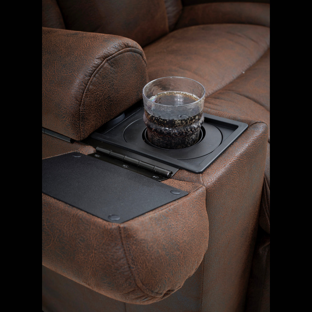 Rigel lift chair recliner with Heatwave Technology, cup holder - Fosters Mattress