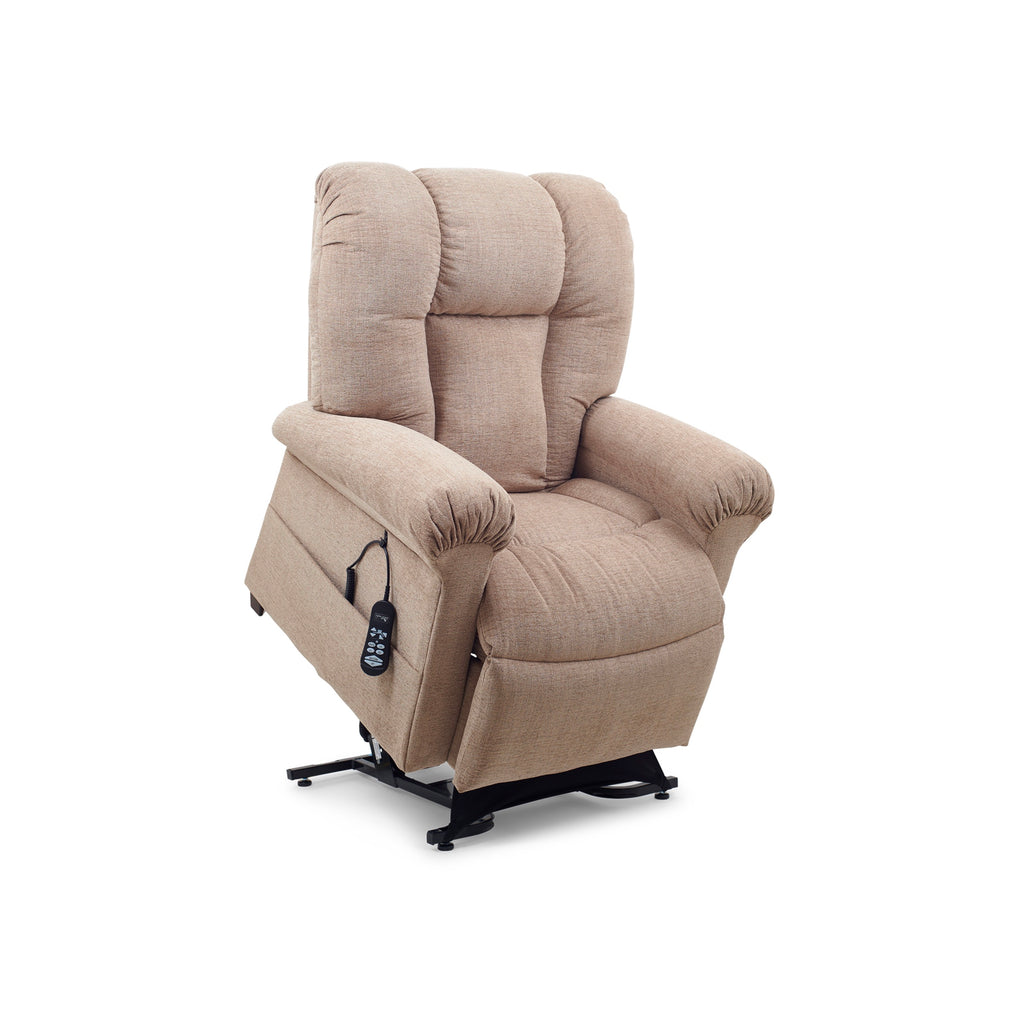 Sol lift chair recliner, lifted - Fosters Mattress