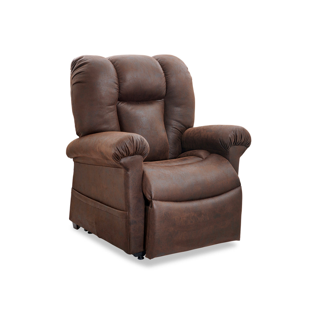Sol lift chair recliner, seated bourbon color - Fosters Mattress