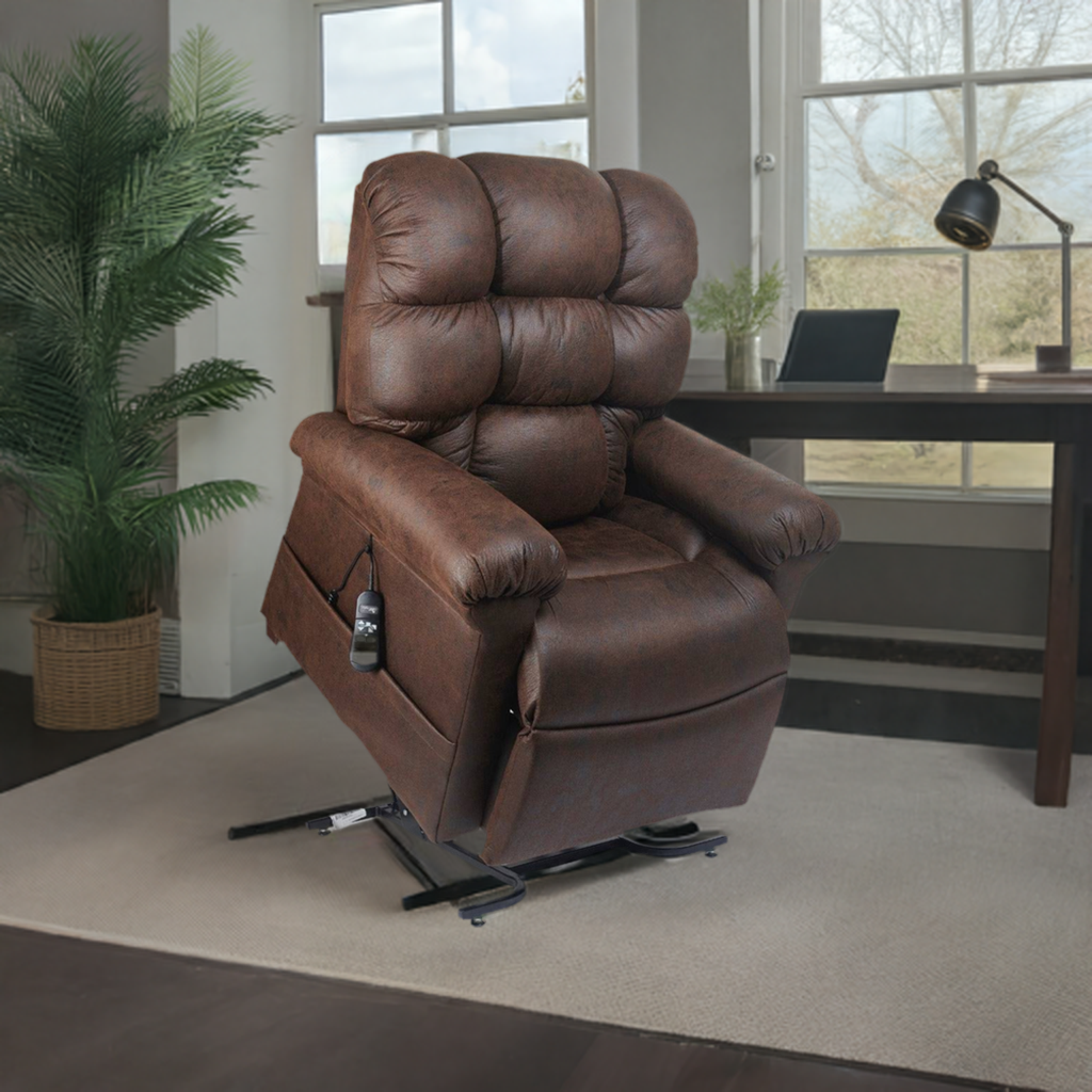 Vega Lift chair recliner, room view - Fosters Mattress