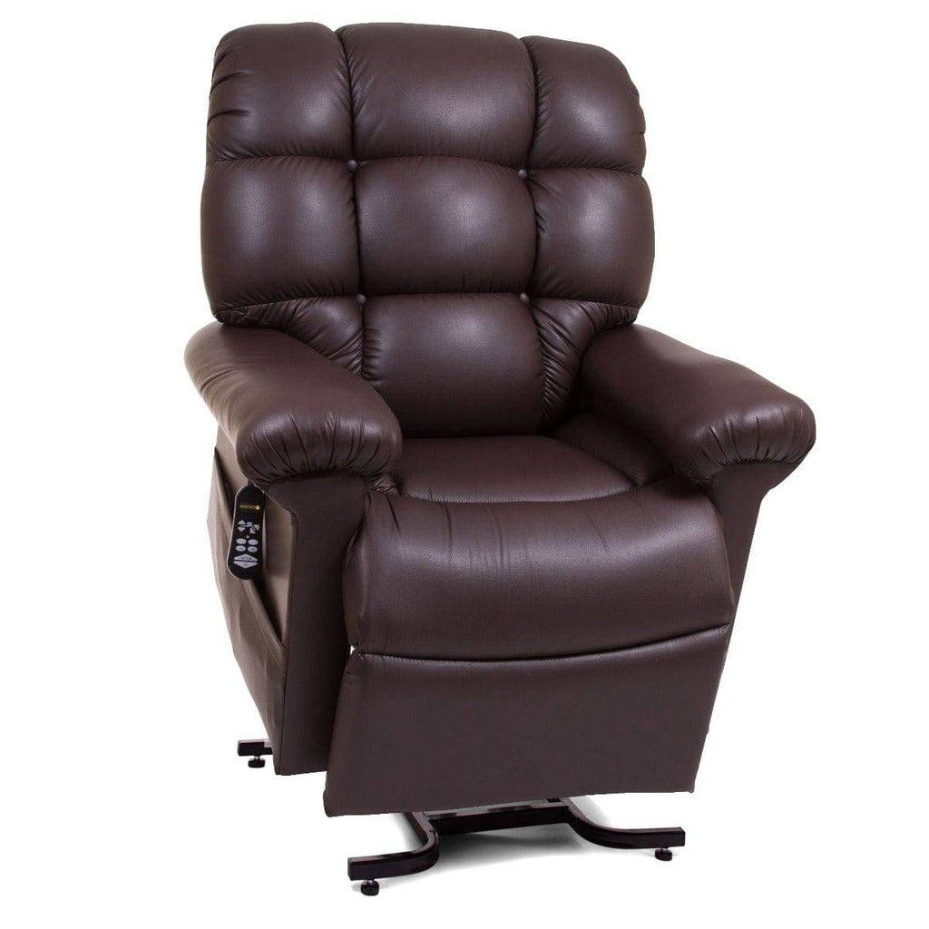 Vega lift chair recliner, lifted Coffee Bean color - Fosters Mattress