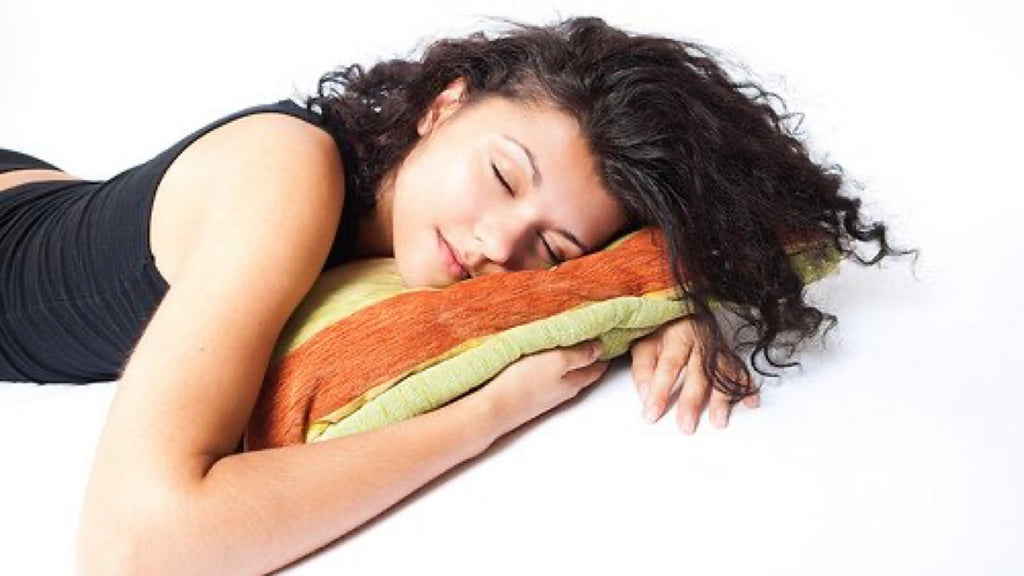 Woman sleeping on stomach - Fosters Mattress Blog Post