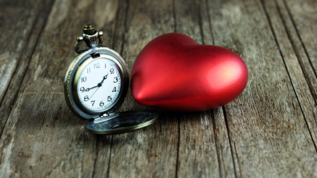 Clock and Heart Image - Fosters Mattress Blog