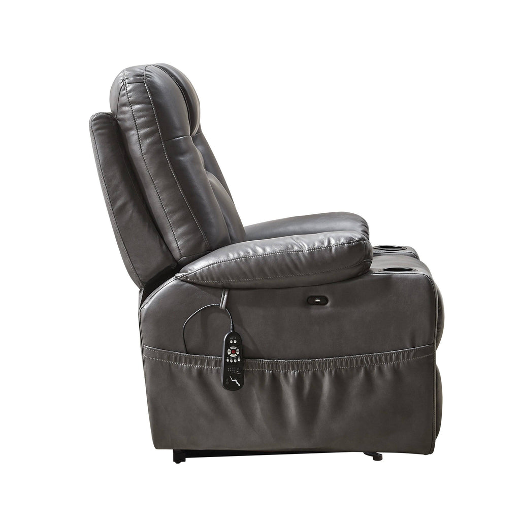Electric Power Lift Recliner Chair W/ Heat and Massage - Fosters Mattress