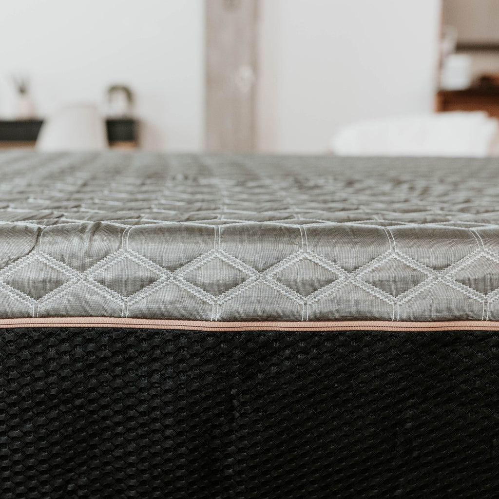 Copper Lux Hybrid mattress, side view - Fosters Mattress