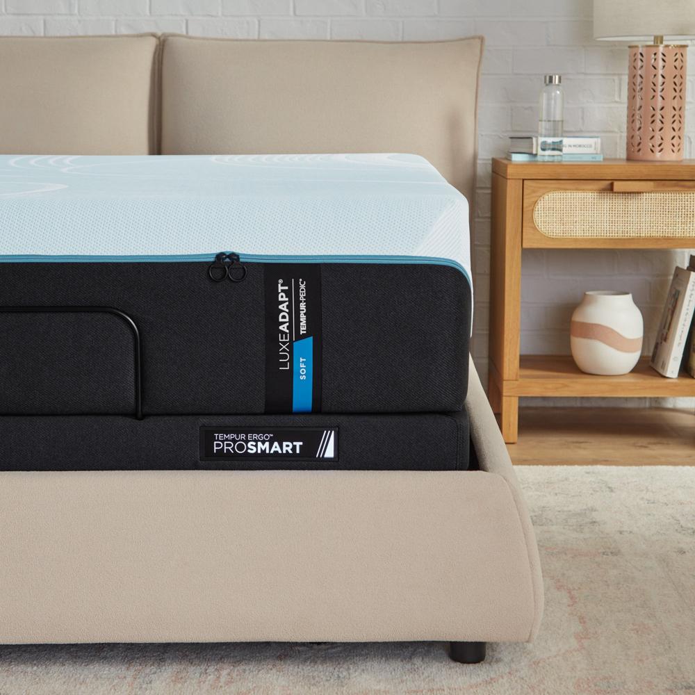 Tempur-LuxeAdapt® Soft Mattress, Front Corner View