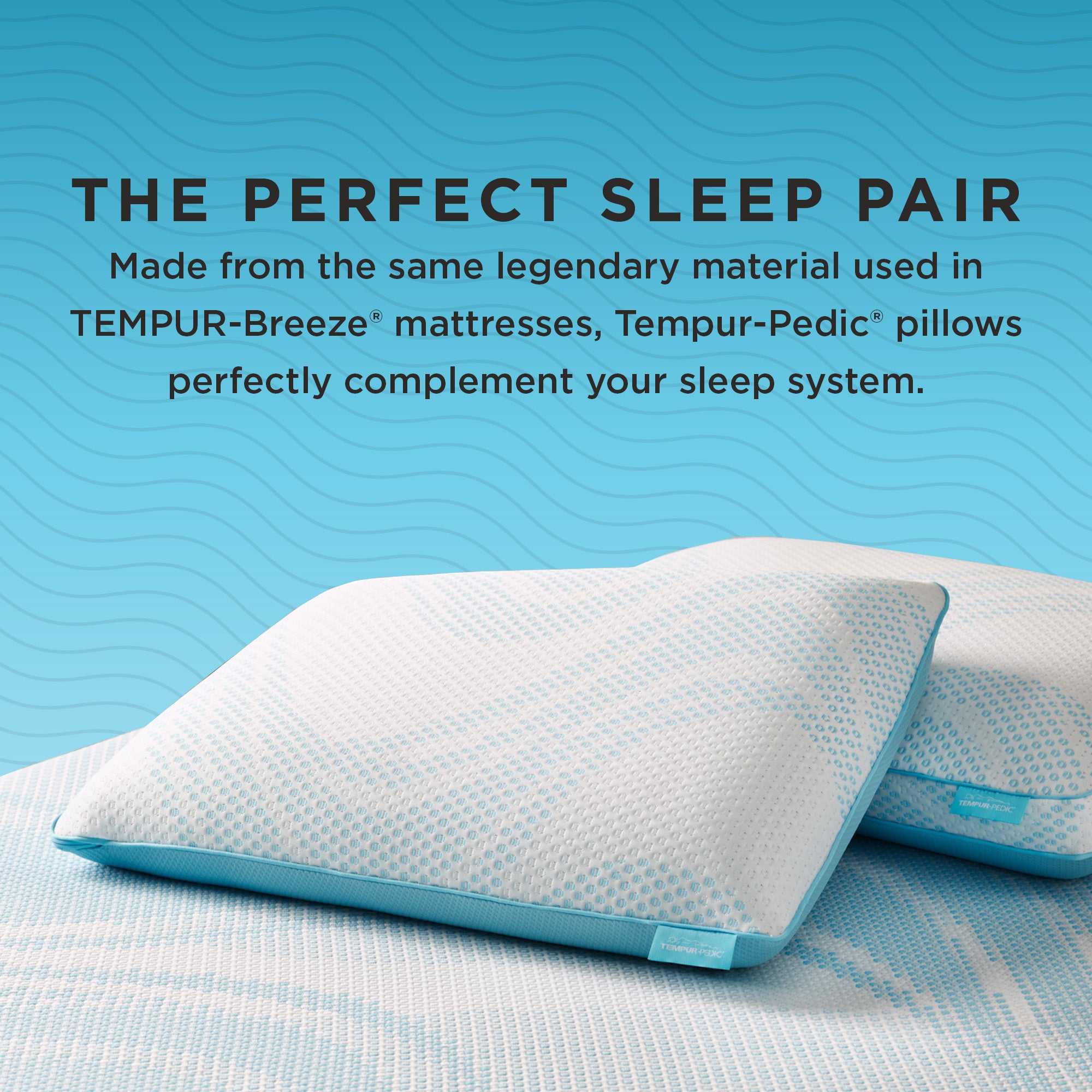 TEMPUR-Breeze ProHi 2.0 Pillow – Fosters Mattress