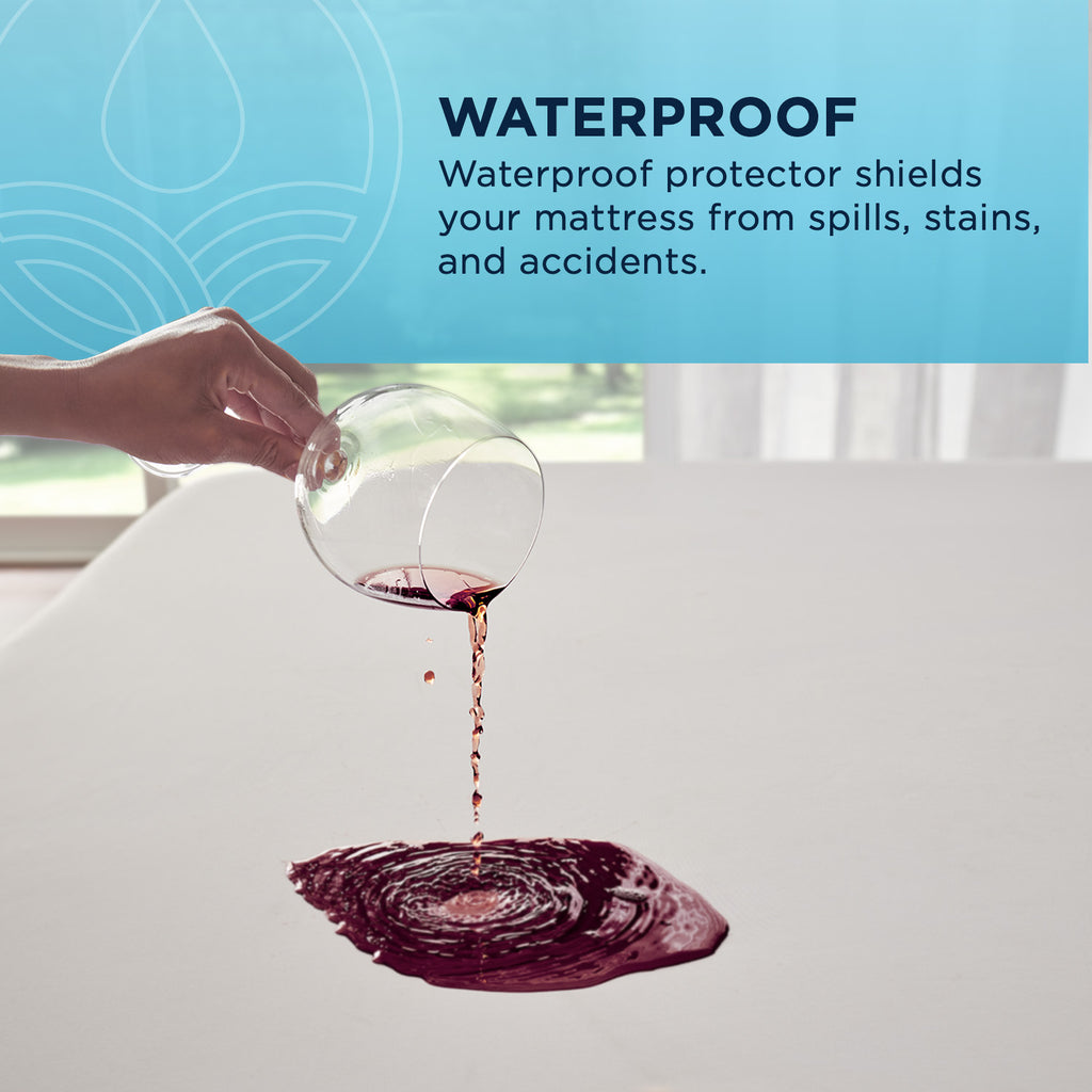 Tempur-Protect® Breeze Mattress Protector, waterproof