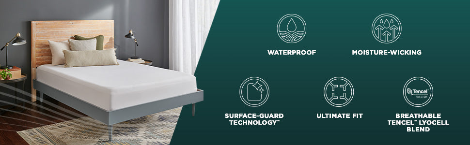 TEMPUR-Adapt® Mattress Protector Features