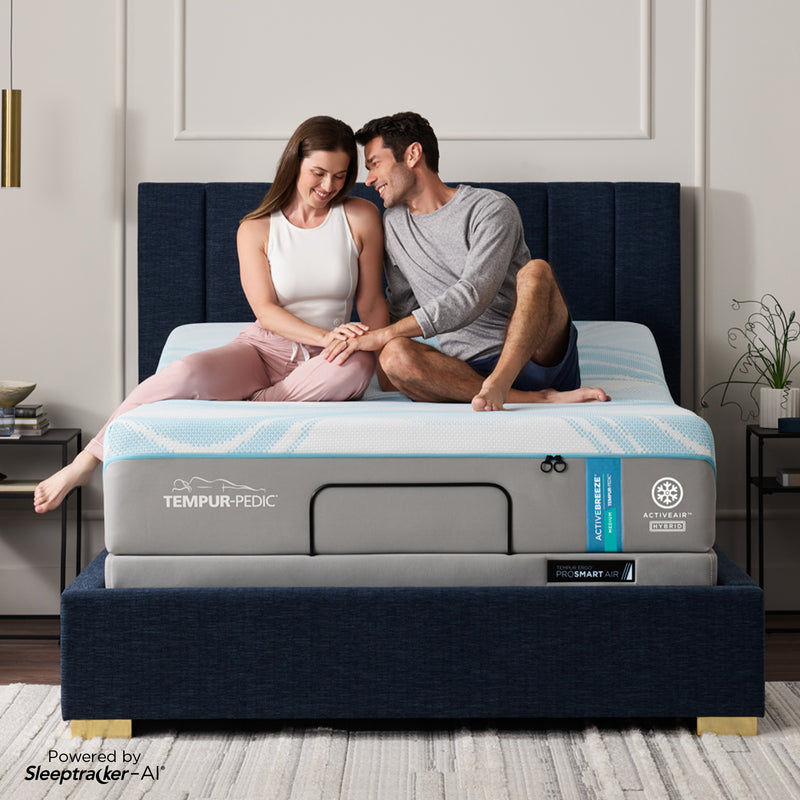 TEMPUR - ActiveBreeze® Smart Bed - Fosters Mattress - Queen
