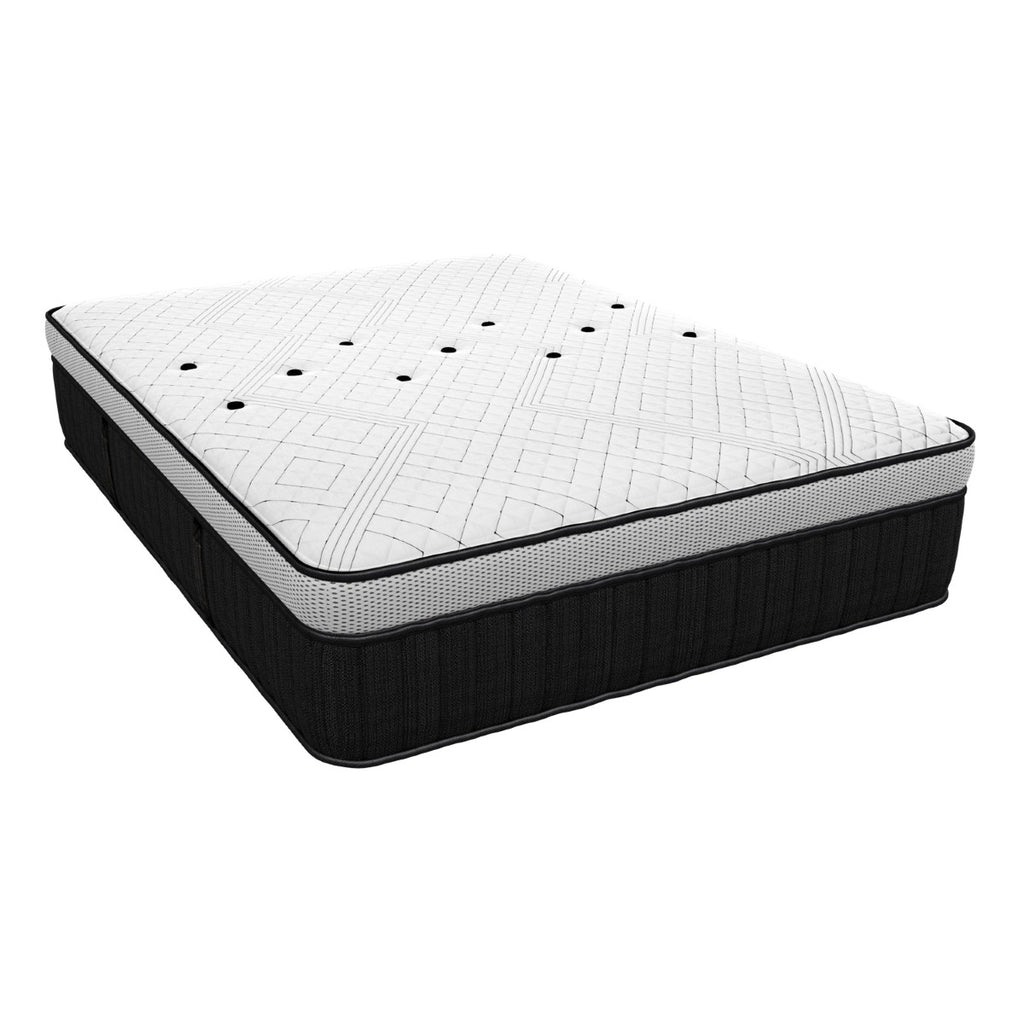 Evolution 5000 Hybrid Plush Mattress, angle view - Fosters Mattress