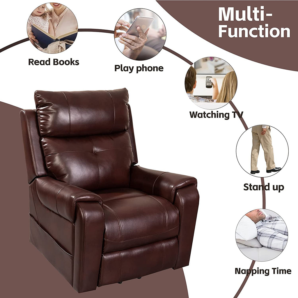 Rogan Lift Recliner with massage and heat, functions - Fosters Mattress