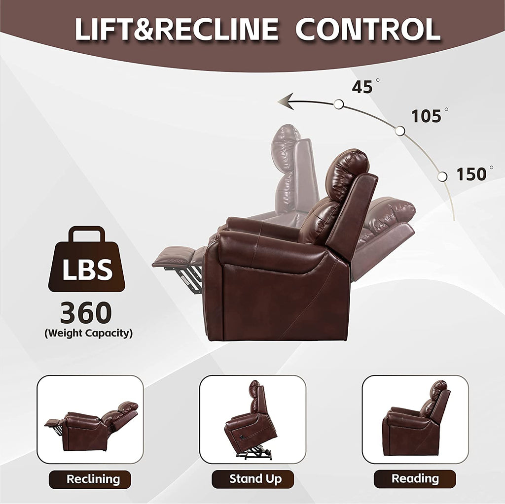 Rogan Lift Recliner with Massage and Heat, specs and features - Fosters Mattress