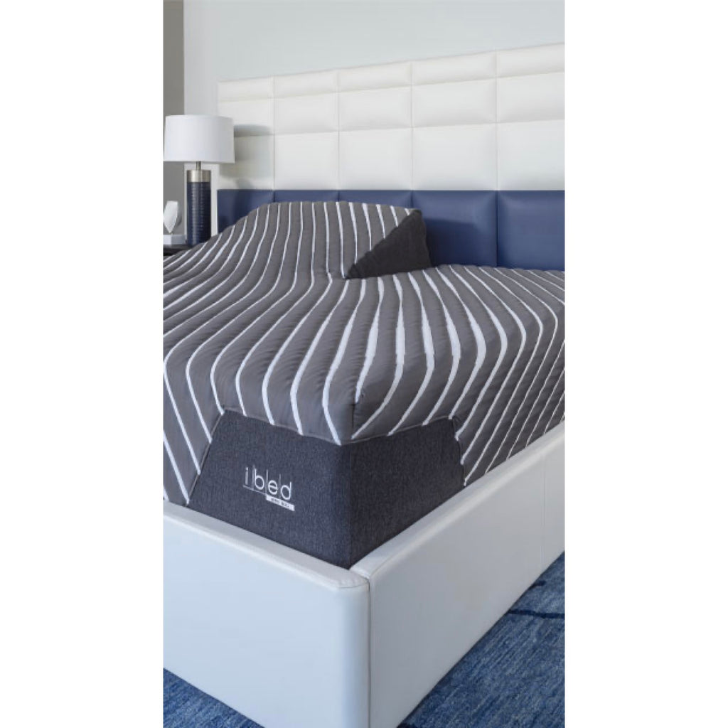 iBed Indulge Hybrid Firm Mattress adjustable base, split head king- Fosters Mattress