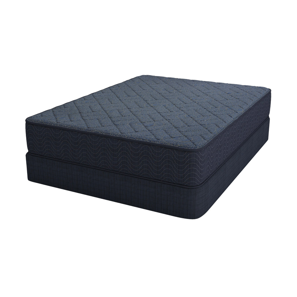 Brantley Firm Mattress, On Box Spring View - Fosters Mattress