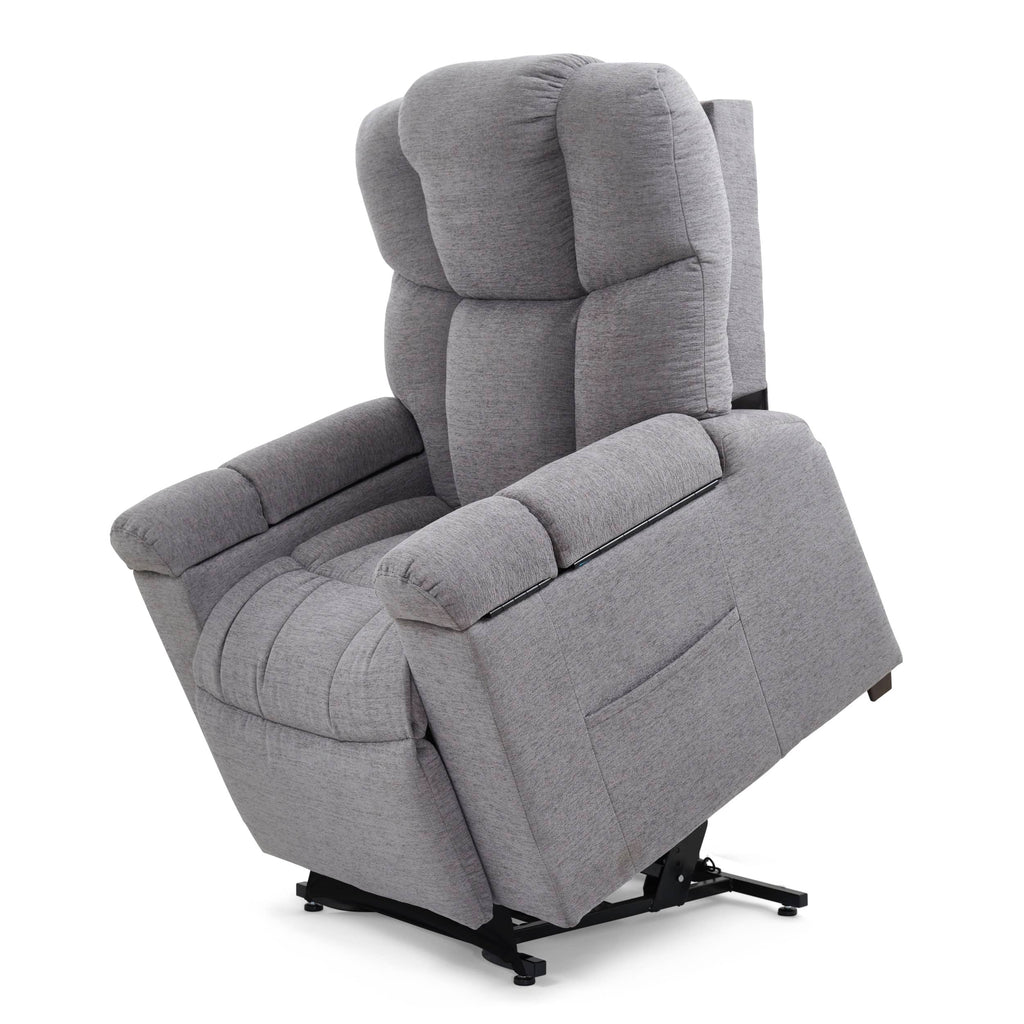 Rigel lift chair recliner with Heatwave Technology, lifted - Fosters Mattress