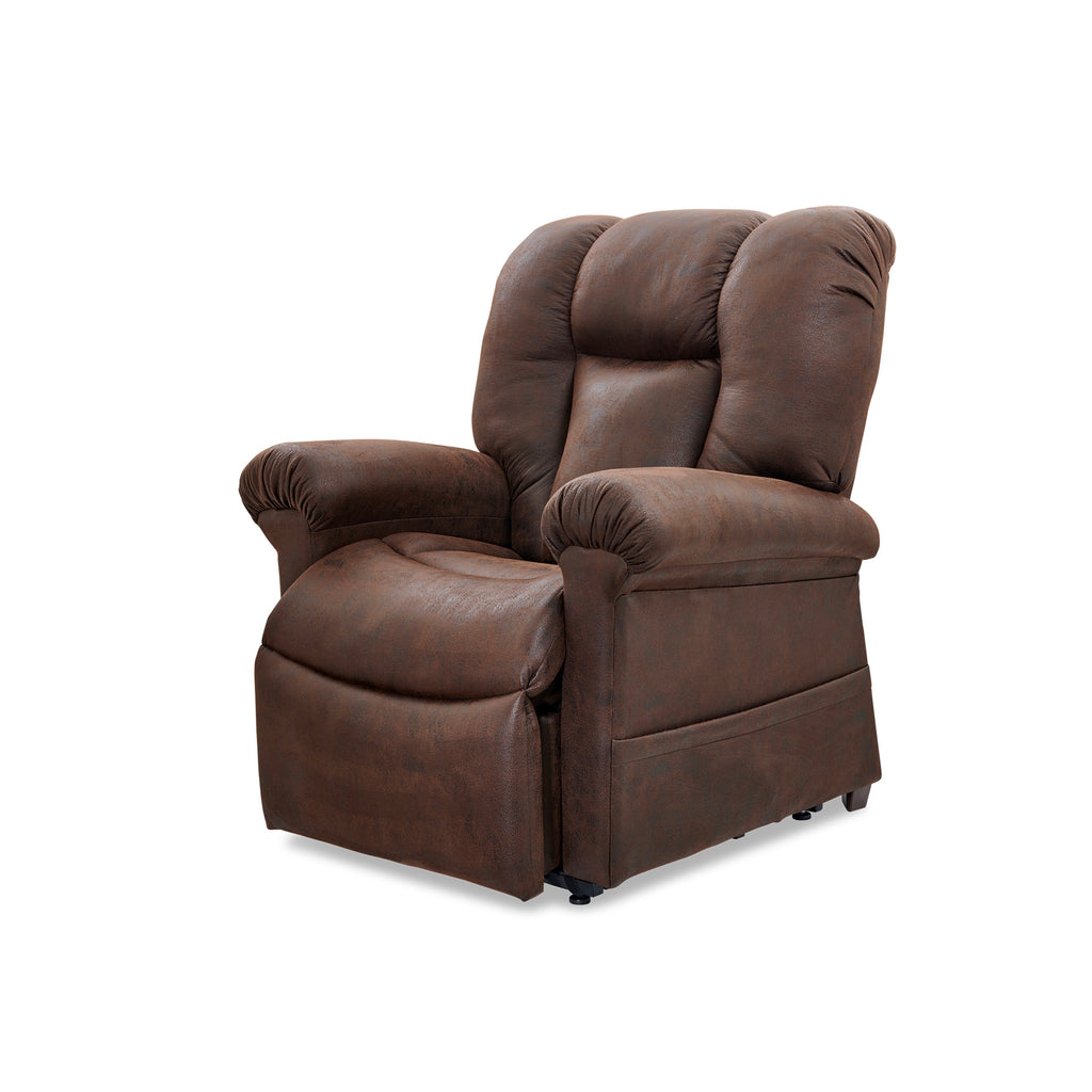 Sol lift chair recliner, seated bourbon color - Fosters Mattress