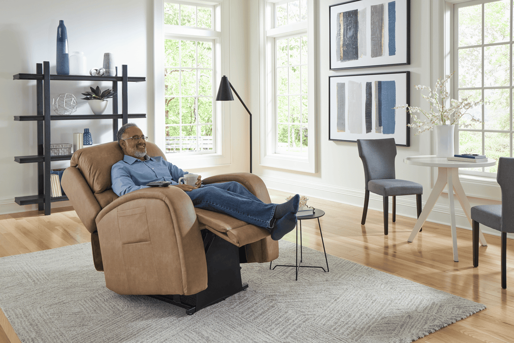 Relax in the Apollo Lift Recliner by UltraComfort