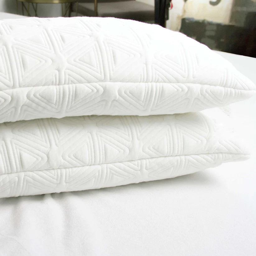 Cozi Comfort Rest Pillow, side view - Fosters Mattress
