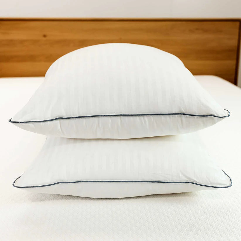Down Alternative Pillow, side view - Fosters Mattress