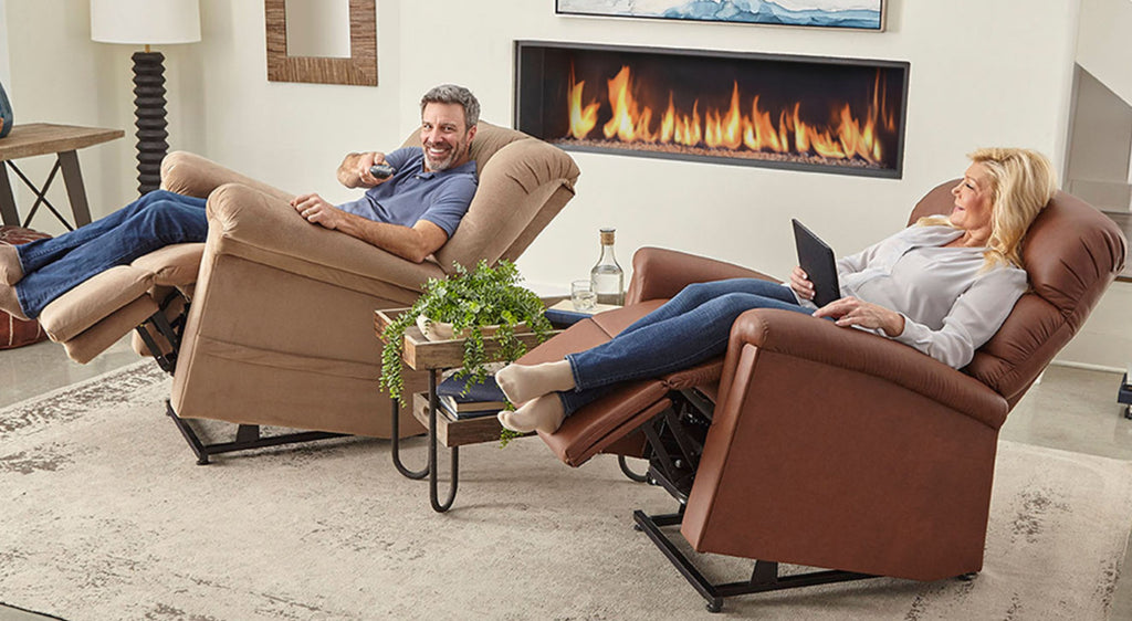 UltraComfort Lift Chairs Reclining position