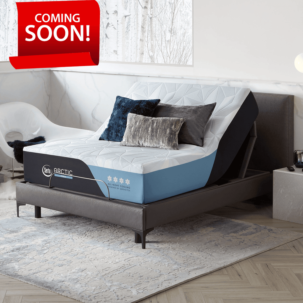 ZFloor Model Serta Arctic Premier Hybrid Fosters Mattress