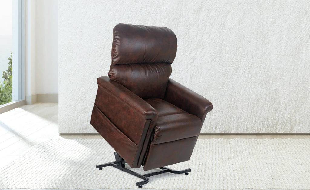 Austin lift chair recliner, room with window - Fosters Mattress