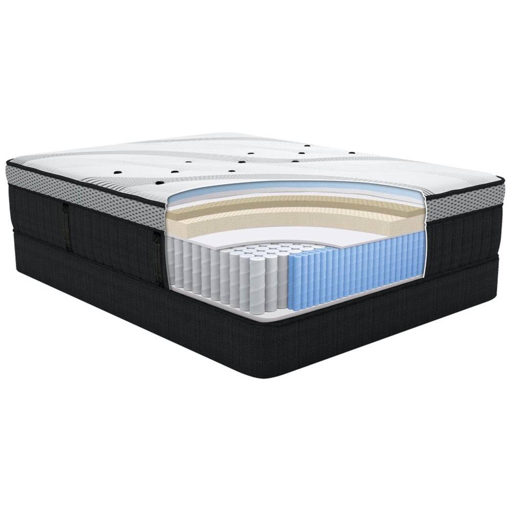 Evolution 4000 Hybrid Plush Mattress, layer view - Fosters Mattress