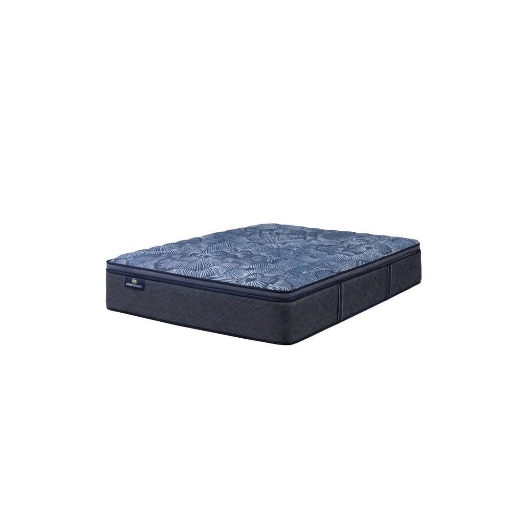 Cobalt Calm Medium Pillowtop Mattress, angle view - Fosters Mattress