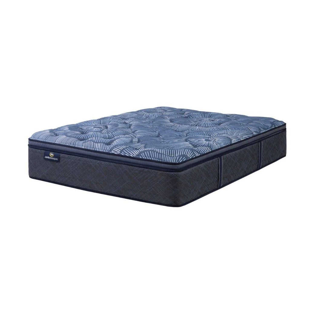 Cobalt Calm Plush Pillowtop Mattress, angle view - Fosters Mattress