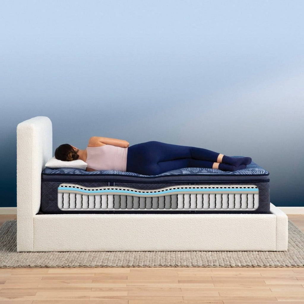 Cobalt Calm Plush Pillowtop Mattress, layers - Fosters Mattress